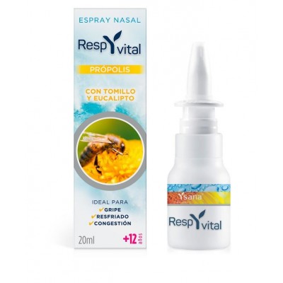 Comprar RESPYVITAL PROPOLIS SPRAY NASAL 20ML al mejor precio en NuestraFarma, tu farmacia online