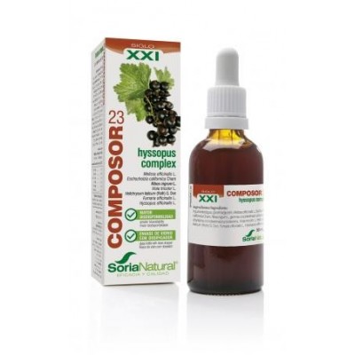 Comprar COMPOSOR 23 HYSSOPUS COMPLEX SORIA NATURAL 50 ML al mejor precio en NuestraFarma, tu farmacia online