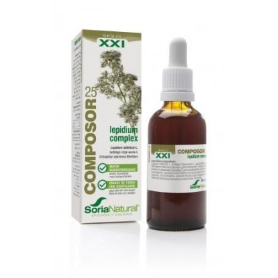 Comprar COMPOSOR 25 LEPIDIUM COMPLEX SORIA NATURAL 50 ML al mejor precio en NuestraFarma, tu farmacia online