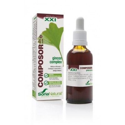 Comprar COMPOSOR 41 GINCOX COMPLEX SORIA NATURAL 50 ML al mejor precio en NuestraFarma, tu farmacia online