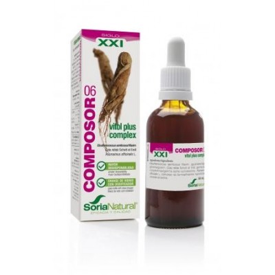 Comprar COMPOSOR 06 VITOL PLUS COMPLEX SORIA NATURAL 50 ML al mejor precio en NuestraFarma, tu farmacia online