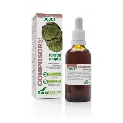 Comprar COMPOSOR 26 COLESTEN COMPLEX SORIA NATURAL 50 ML al mejor precio en NuestraFarma, tu farmacia online