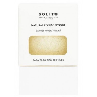 Comprar SOLITO ESPONJA FACIAL KONJAC NATURAL al mejor precio en NuestraFarma, tu farmacia online