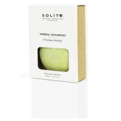 Comprar SOLITO CHAMPU SOLIDO HERBAL 60 G al mejor precio en NuestraFarma, tu farmacia online