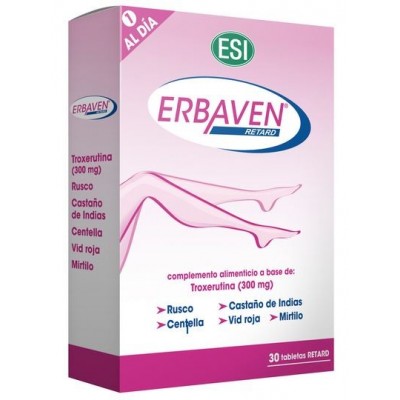 Comprar ERBAVEN RETARD 30 TABLETAS al mejor precio en NuestraFarma, tu farmacia online
