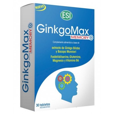 Comprar GINKGOMAX MEMORY 30 TABLETAS al mejor precio en NuestraFarma, tu farmacia online