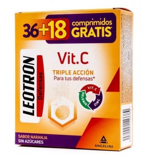LEOTRON VITAMINA C 36 COMPRIMIDOS EFERVESCENTES