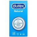 DUREX NATURAL PLUS PRESERVATIVOS 12 UNIDADES