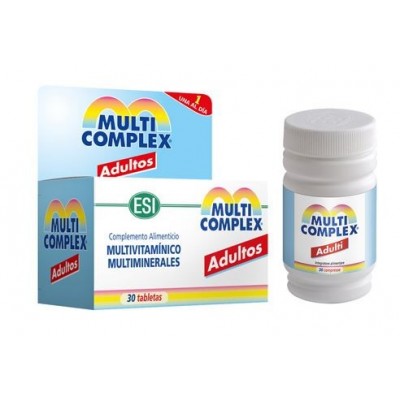 Comprar MULTICOMPLEX ADULTOS 30 TABLETAS al mejor precio en NuestraFarma, tu farmacia online
