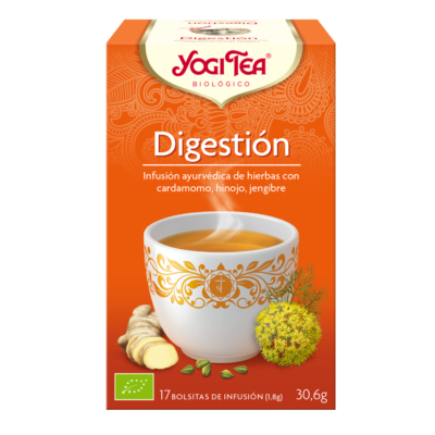 Comprar YOGI TEA BIOLOGICO DIGESTION 17 BOLSITAS al mejor precio en NuestraFarma, tu farmacia online