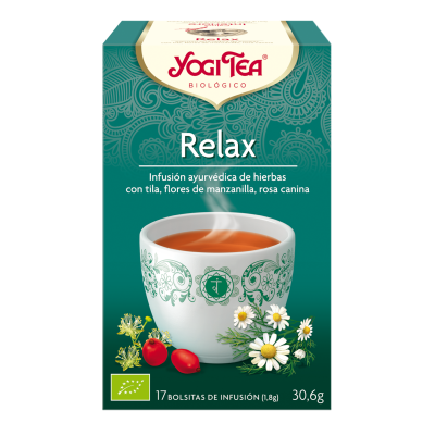Comprar YOGI TEA BIOLOGICO RELAX 17 BOLSITAS al mejor precio en NuestraFarma, tu farmacia online