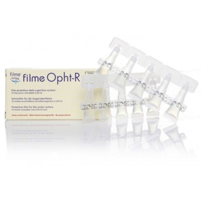 Comprar FILME OPHT-R ESTERIL GOTAS OCULARES 0.5 ML 10 MONODOSIS al mejor precio en NuestraFarma, tu farmacia online