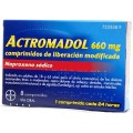 ACTROMADOL 660 MG 8 COMPRIMIDOS LIBERACION MODIFICADA