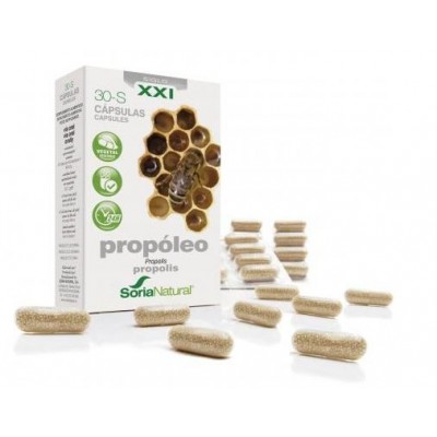Comprar PROPOLEO 30-S SORIA NATURAL 30 CAPSULAS al mejor precio en NuestraFarma, tu farmacia online