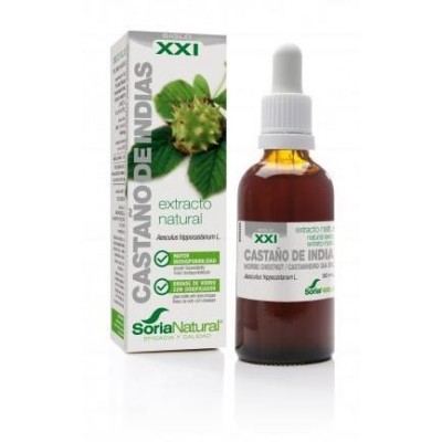 Comprar CASTAÑO DE INDIAS EXTRACTO S.XXI SORIA NATURAL 50 ML al mejor precio en NuestraFarma, tu farmacia online