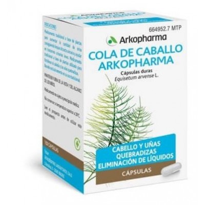 Comprar COLA DE CABALLO ARKOPHARMA 190 MG 100 CAPSULAS al mejor precio en NuestraFarma, tu farmacia online