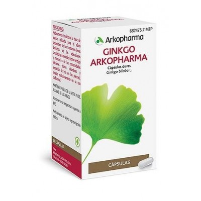 Comprar GINKGO ARKOPHARMA 180 MG 200 CAPSULAS al mejor precio en NuestraFarma, tu farmacia online