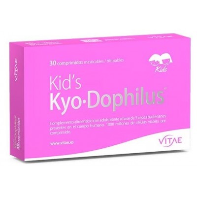 Comprar KIDS KYO-DOPHILUS 30 COMPRIMIDOS al mejor precio en NuestraFarma, tu farmacia online