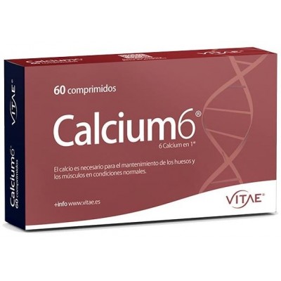 Comprar CALCIUM 6 60 COMPRIMIDOS al mejor precio en NuestraFarma, tu farmacia online