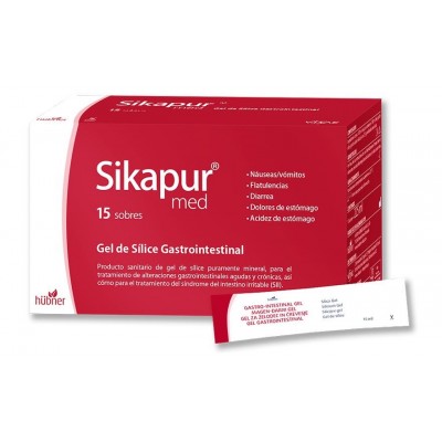 Comprar VITAE SIKAPUR MED GASTRO GEL DE SILICE GASTROINSTESTINAL 15 STICKS 15 ML al mejor precio en NuestraFarma, tu farmacia online