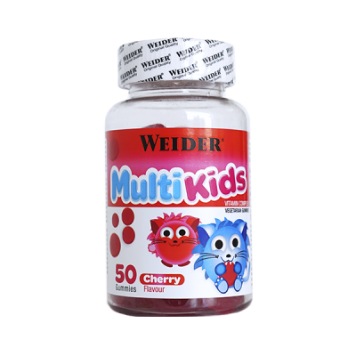 Comprar WEIDER MULTIKIDS UP 50 GOMINOLAS al mejor precio en NuestraFarma, tu farmacia online