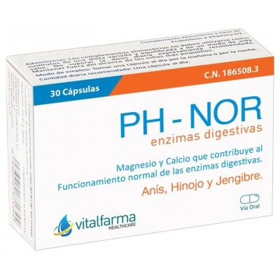 Comprar PH-NOR 30 CAPSULAS al mejor precio en NuestraFarma, tu farmacia online