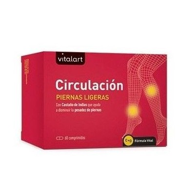 Comprar VITALART CIRCULACION PIERNAS LIGERAS 60 COMPRIMIDOS al mejor precio en NuestraFarma, tu farmacia online
