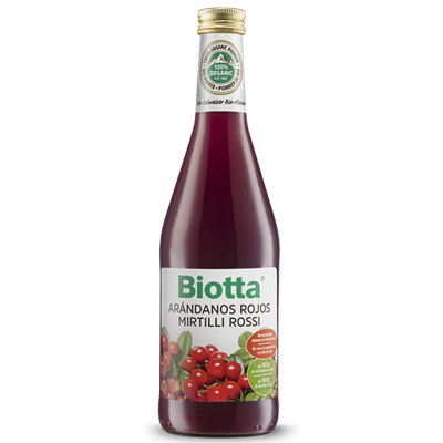 Comprar BIOTTA JUGO DE ARANDANOS ROJOS 500 ML al mejor precio en NuestraFarma, tu farmacia online