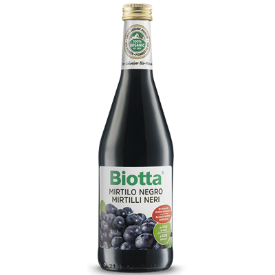 Comprar BIOTTA JUGO DE MIRTILO NEGRO 500 ML al mejor precio en NuestraFarma, tu farmacia online