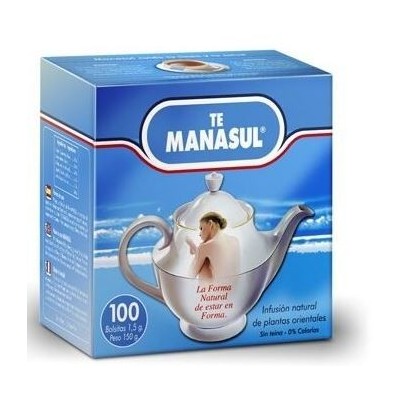 Comprar TE MANASUL TE 100 BOLSITAS al mejor precio en NuestraFarma, tu farmacia online