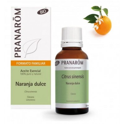 Comprar PRANAROM NARANJA DULCE ACEITE ESENCIAL BIO 30 ML al mejor precio en NuestraFarma, tu farmacia online