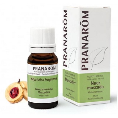Comprar PRANAROM NUEZ MOSCADA ACEITE ESENCIAL 10 ML al mejor precio en NuestraFarma, tu farmacia online