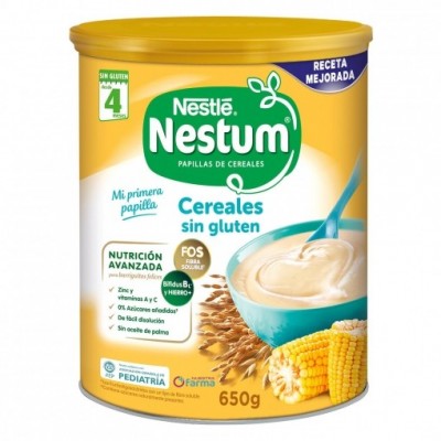 Comprar NESTLE NESTUM PAPILLA CEREALES SIN GLUTEN 650 G al mejor precio en NuestraFarma, tu farmacia online