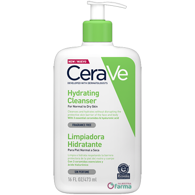 Comprar CERAVE LIMPIADOR HIDRATANTE 236 ML al mejor precio en NuestraFarma, tu farmacia online