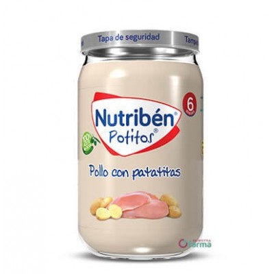 Comprar NUTRIBEN POTITO POLLO CON PATATITAS 235 G al mejor precio en NuestraFarma, tu farmacia online