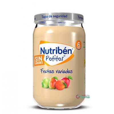 Comprar NUTRIBEN POTITO FRUTAS VARIADAS 235 G al mejor precio en NuestraFarma, tu farmacia online