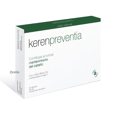 Comprar KEREN PREVENTIA 30 CAPSULAS al mejor precio en NuestraFarma, tu farmacia online