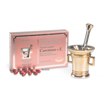 Comprar ACTIVECOMPLEX CAROTENO+E 60 CAPSULAS al mejor precio en NuestraFarma, tu farmacia online
