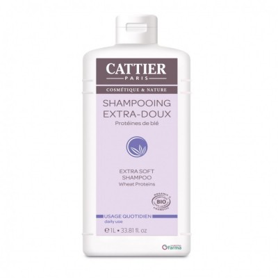 Comprar CATTIER CHAMPU EXTRASUAVE BIO 1 LITRO al mejor precio en NuestraFarma, tu farmacia online