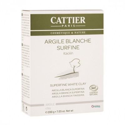 Comprar CATTIER ARCILLA BLANCA SUPERFINA 200 G al mejor precio en NuestraFarma, tu farmacia online