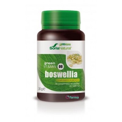 Comprar MGDOSE C-09 BOSWELIA 30 COMPRIMIDOS al mejor precio en NuestraFarma, tu farmacia online