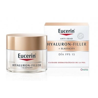 Comprar EUCERIN HYALURON FILLER+ELASTICITY FPS 15 CREMA DIA 50 ML al mejor precio en NuestraFarma, tu farmacia online