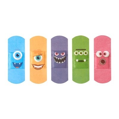 Comprar 3M NEXCARE ACTIVE HAPPY KIDS APOSITO ADHESIVO MONSTERS 10 U 25 MM X 72 MM + 10 U 19 MM X 72 MM al mejor precio en NuestraFarma, tu farmacia online