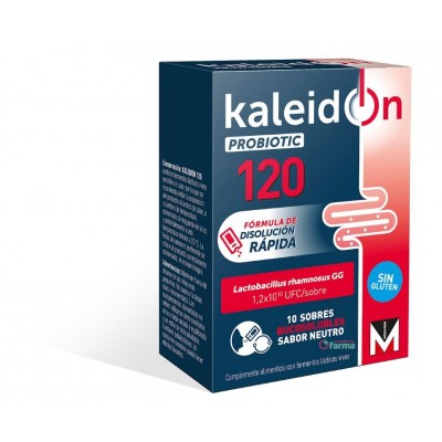 Comprar KALEIDON PROBIOTIC 120 10 SOBRES BUCOSOLUBLES SABOR NEUTRO 1 G al mejor precio en NuestraFarma, tu farmacia online