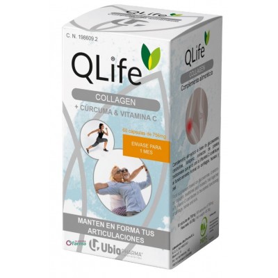 Comprar QLIFE COLLAGEN 60 CAPSULAS al mejor precio en NuestraFarma, tu farmacia online