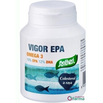 Comprar VIGOR EPA SANTIVERI 500 MG 120 PERLAS al mejor precio en NuestraFarma, tu farmacia online