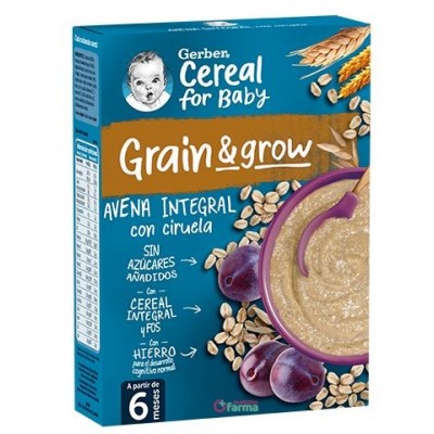 Comprar GERBER AVENA CON CIRUELA 250 G al mejor precio en NuestraFarma, tu farmacia online