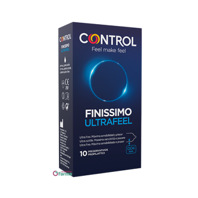 Comprar CONTROL FINISSIMO ULTRAFEEL PRESERVATIVOS 10 UNIDADES al mejor precio en NuestraFarma, tu farmacia online