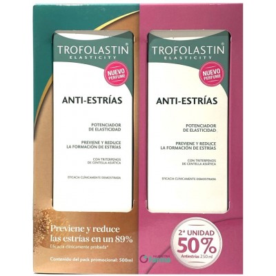Comprar TROFOLASTIN PACK ANTIESTRIAS 2 X 250 ML al mejor precio en NuestraFarma, tu farmacia online