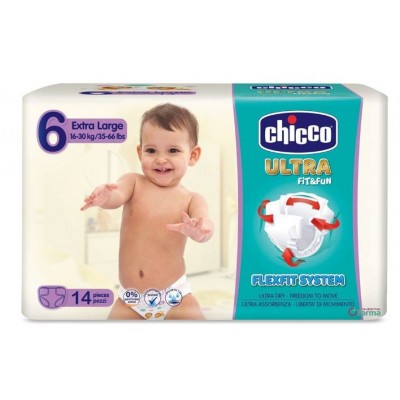 Comprar CHICCO PAÑALES ULTRA FIT-FUN (6) 16-30KG 14 U al mejor precio en NuestraFarma, tu farmacia online